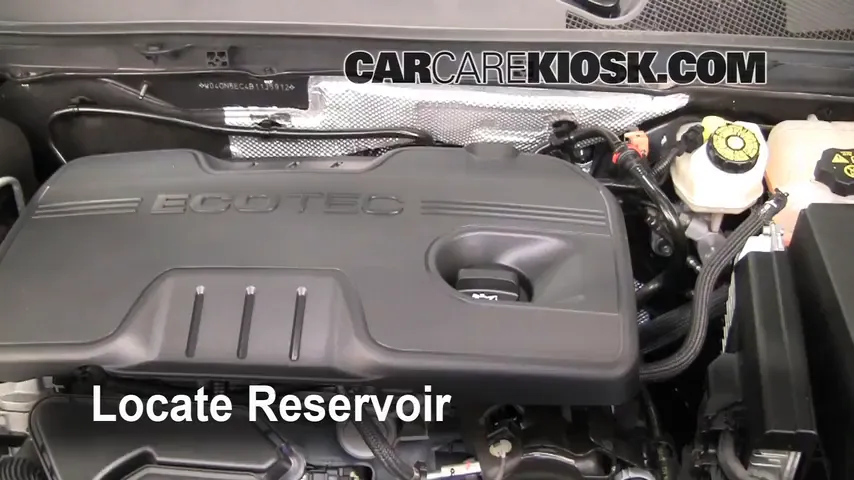 2011 Buick Regal CXL 2.4L 4 Cyl. Liquide essuie-glace Ajouter du liquide